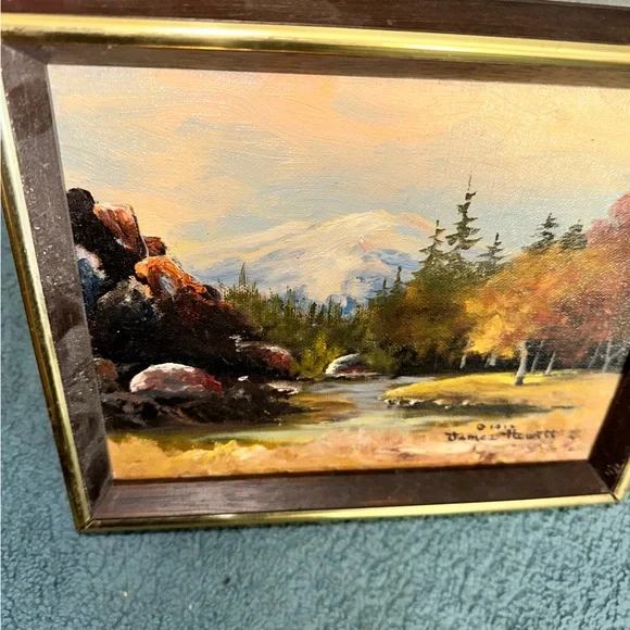 Signed James Hewitt Framed Nature Landscape Paintings - Picture 11 of 15